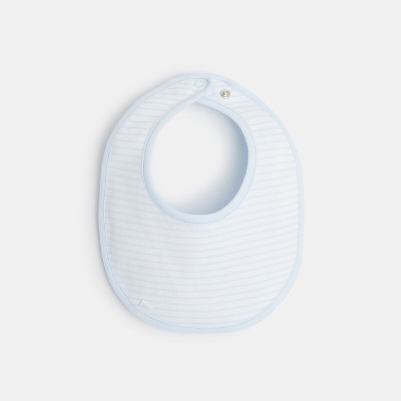 Ensemble 3 pièces bébé en velours bio bleu Absorba Bleu