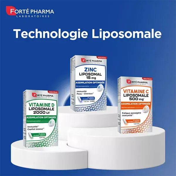 Forté Pharma Zinco Lipossomal 15 mg Imunidade Pele Cabelo 60 Cápsulas Vegetais
