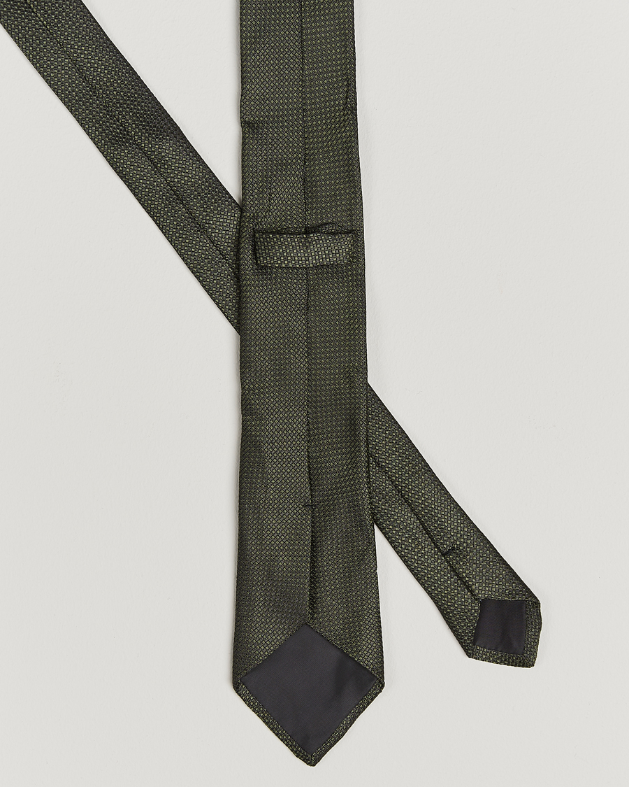 Morris Structure Tie Olive