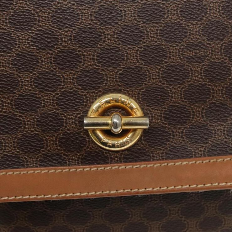 Celine Vintage Celine Shoulder Bag Brown