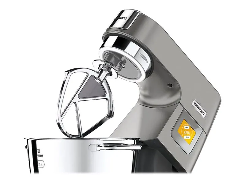 Titanium Chef Patissier XL KWL90.244SI - Mixer - 7 liter - 1.4 kW - sølv