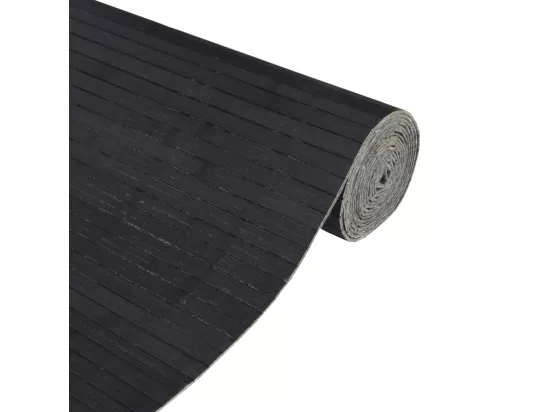 Cloison de séparation gris 165x400 cm bambou