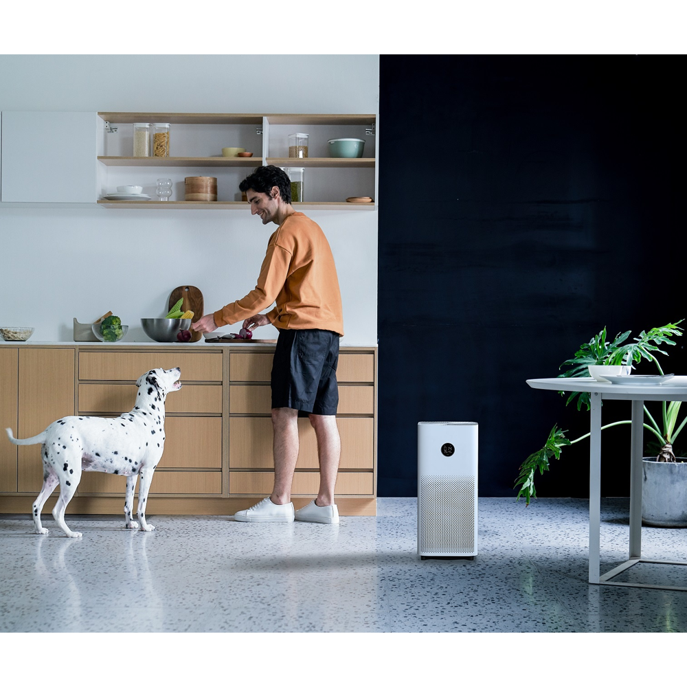 Mi Smart Air 4 Luftreiniger mit Filtersystem / OLED Display / App Steuerung (PN102155) - Weiss