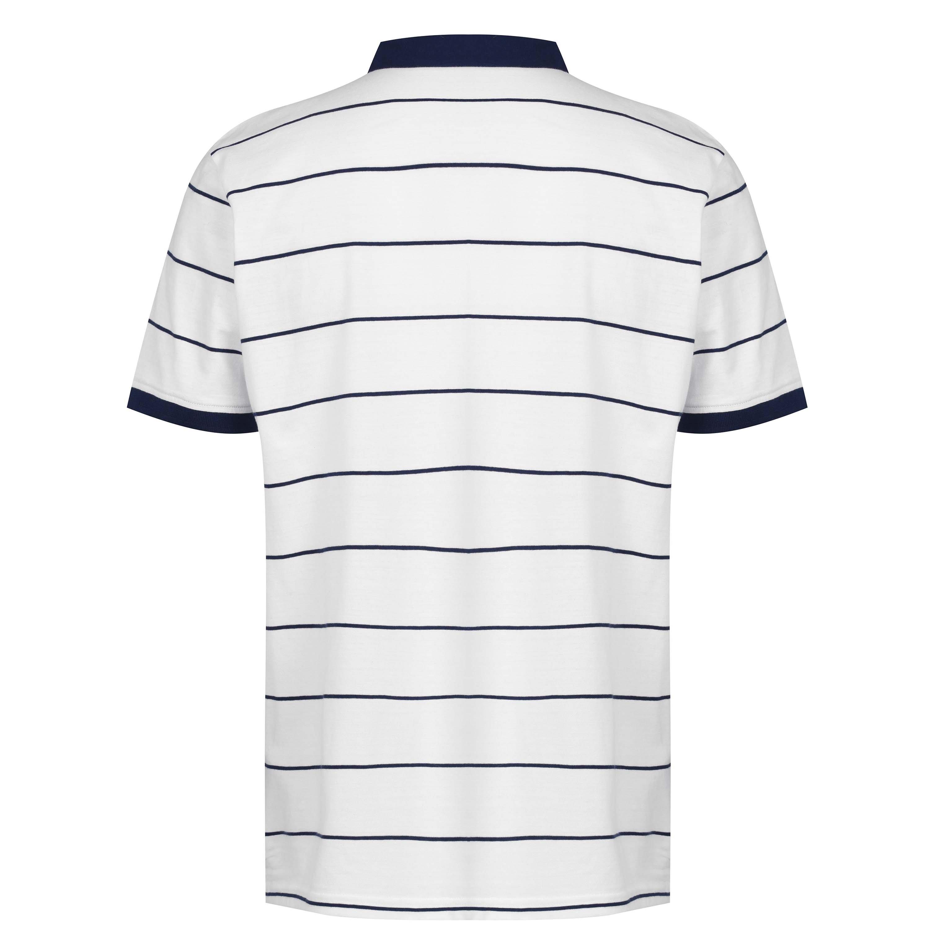 Lee Cooper Stripe Polo Mens