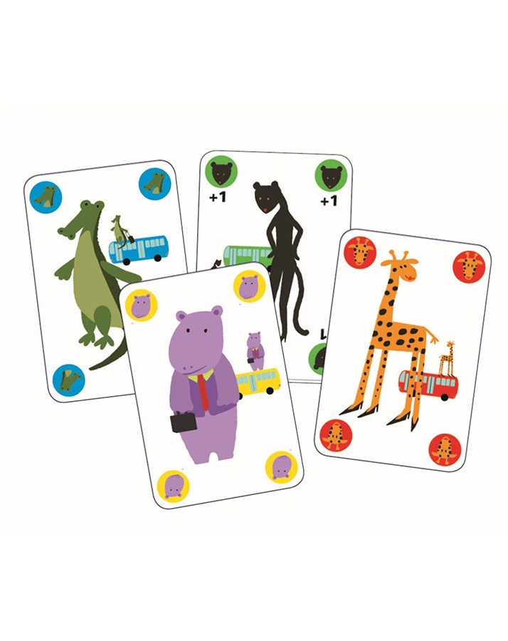 Kartenspiel GORILLA in bunt