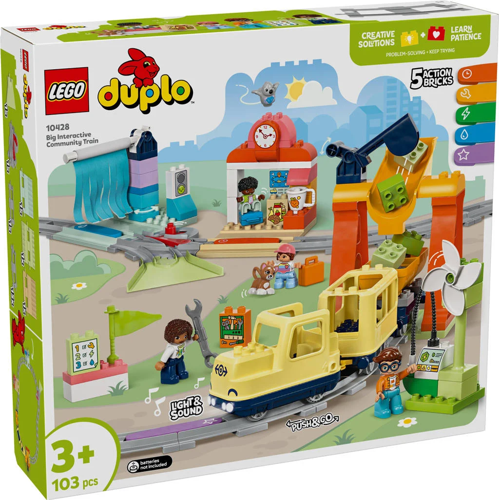 Stad Grote interactieve buurttrein set 10428