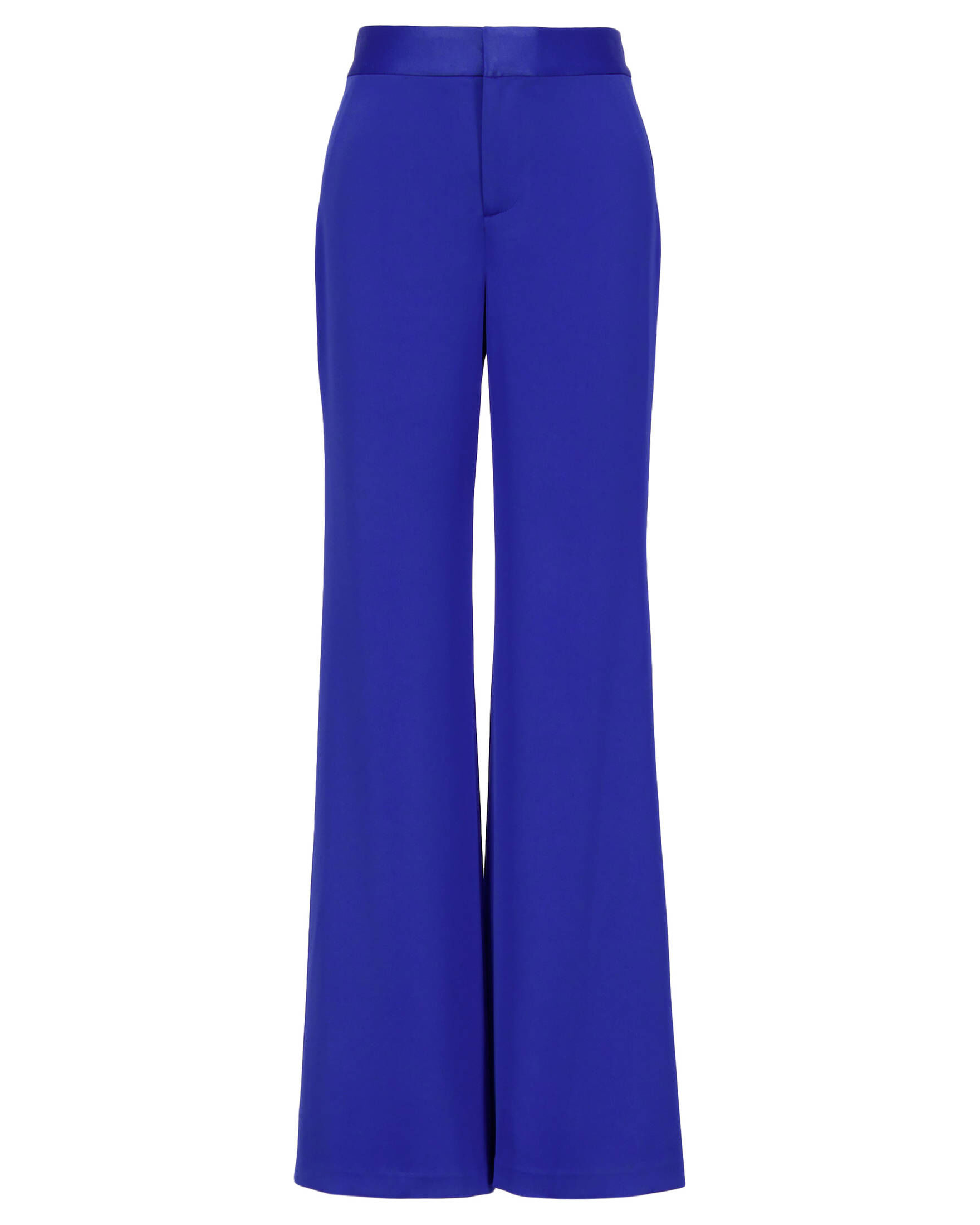 Alice + Olivia| Damen Satinhose DEANNA HIGH WAISTED BOOTCUT Slim Fit