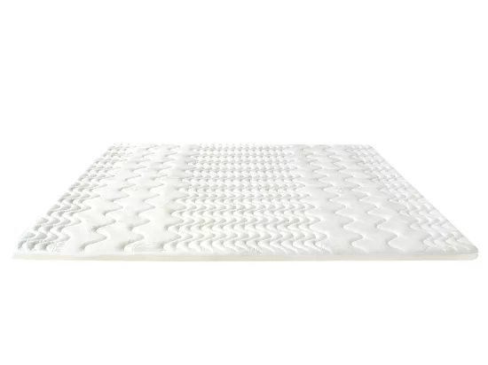 Surmatelas 140 x 190 cm mémoire de forme coutil aloe vera ép.5cm - ANTASSE de NATUREA