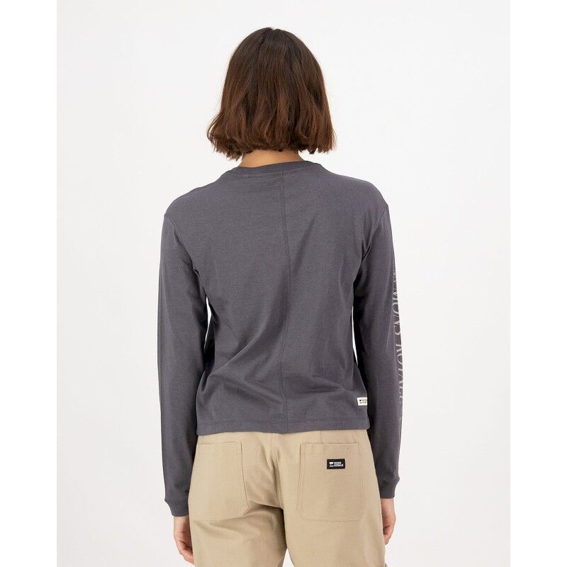 Yonder Merino Organic Cotton Long Sleeve - T-shirt en laine mérinos femme
