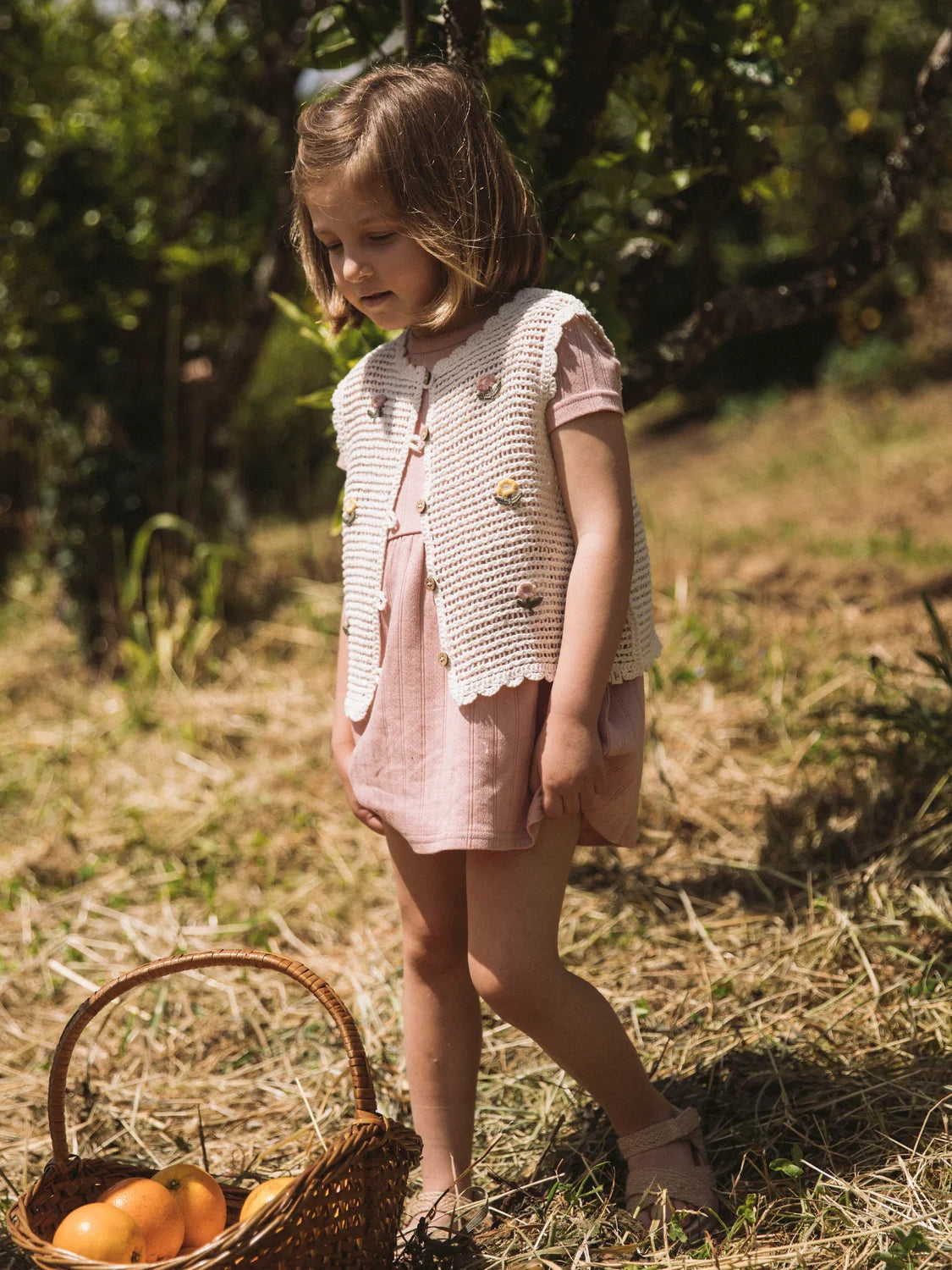 Lil' Atelier Vest Flora