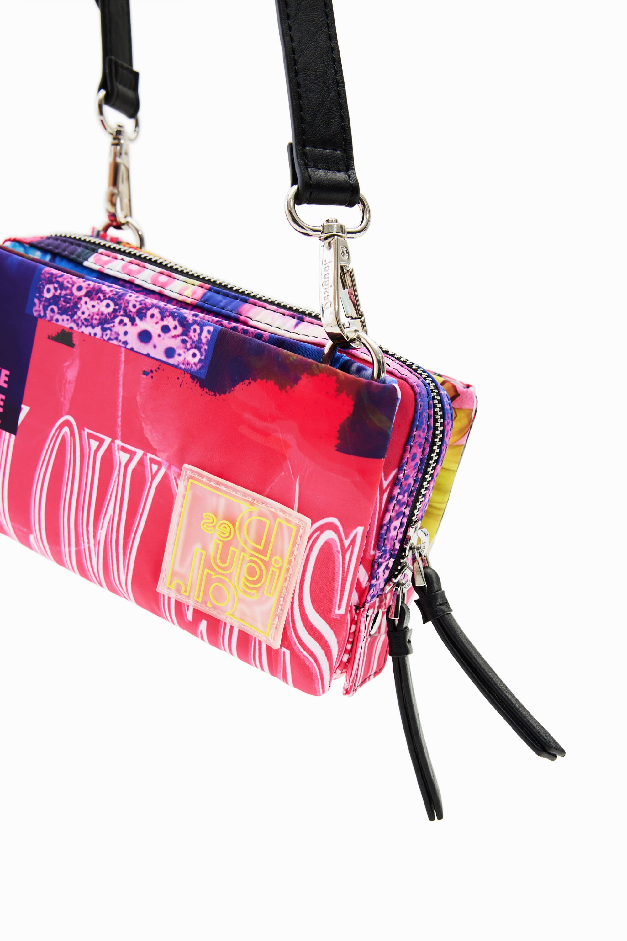 Petit sac à bandoulière collage