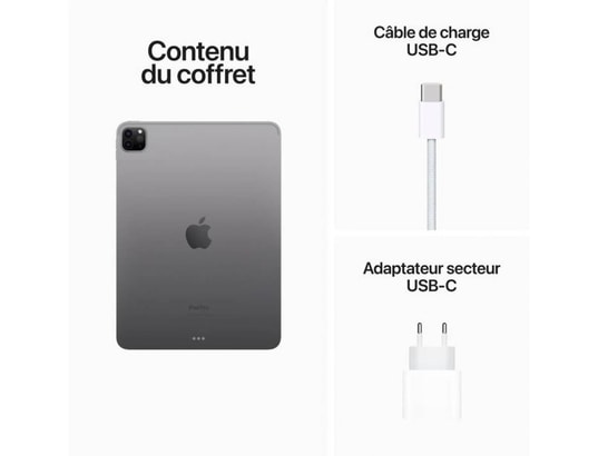 APPLE - iPad Pro iPad Pro 11-MNXD3NF + Airtag lot de 4