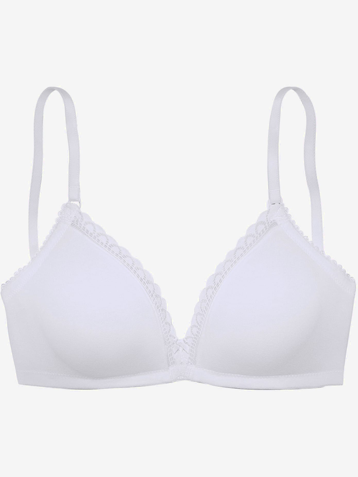 Soutien-gorge bralette basique en coton biologique agréablement doux
