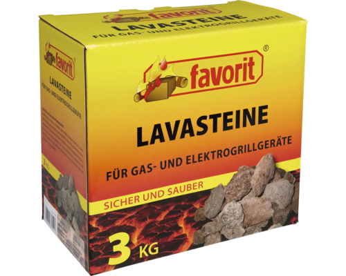 Favorit Lavastenen 3 kg voor gas- en elektrische grills