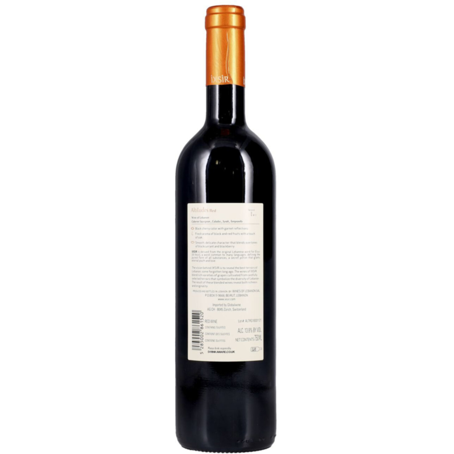 Batroun MO Cuvée Altitudes red Ixsir -75cl
