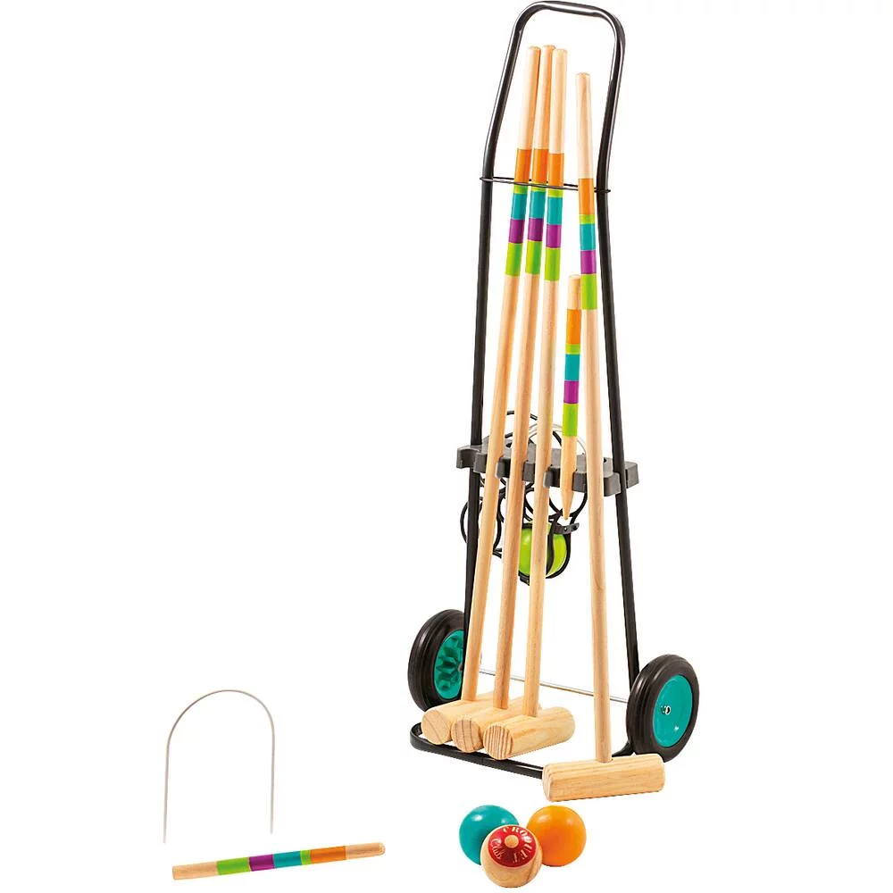 JEU DE CROQUET JUNIOR - 4 JOUEURS