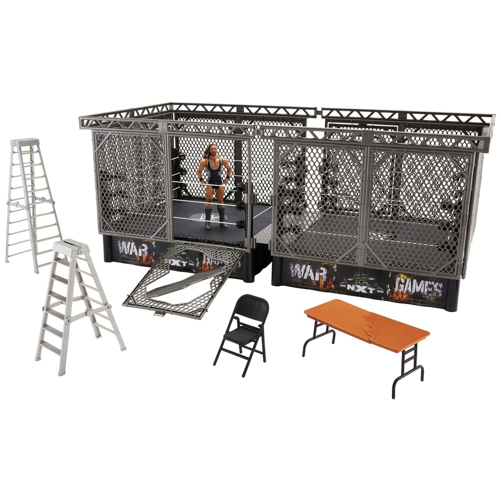WWE Survivor Series TakeOver War Games Spielset mit Butch-Actionfigur