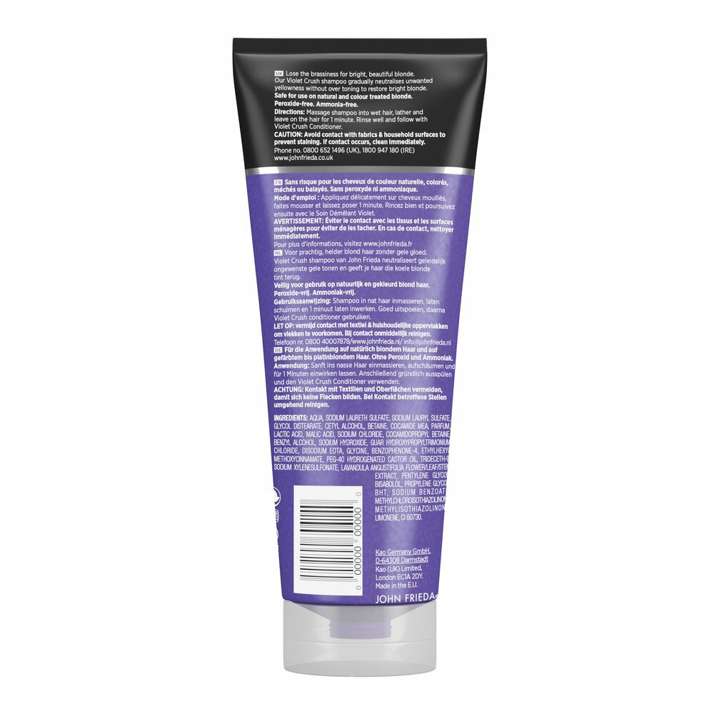 John Frieda Violet Crush Shampoo Purple250 ml