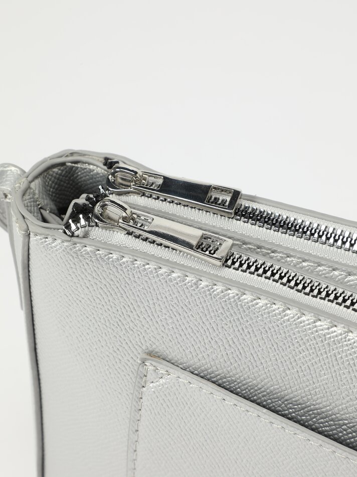 Bolsa retangular - Prateada