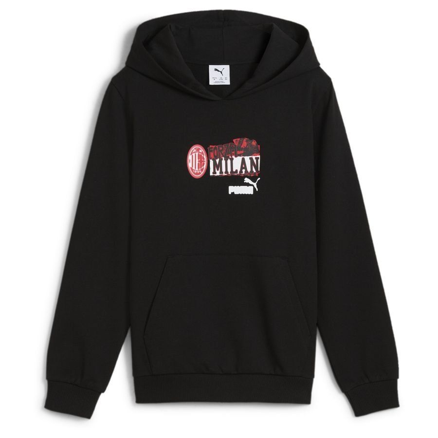 ACM ftblNRGY Hoodie Jr PUMA Black-For All Time Red