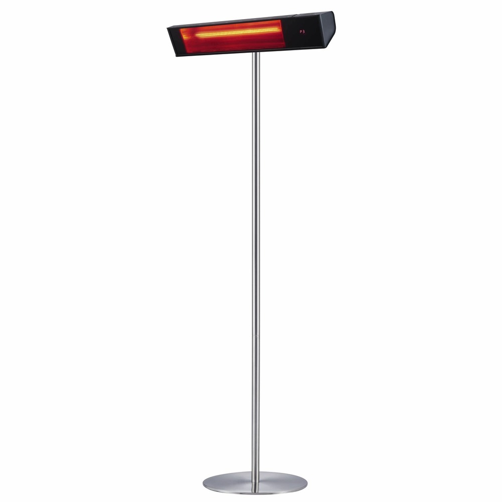 Rechauffeur infrarouge sined 2000w verre noir chaud