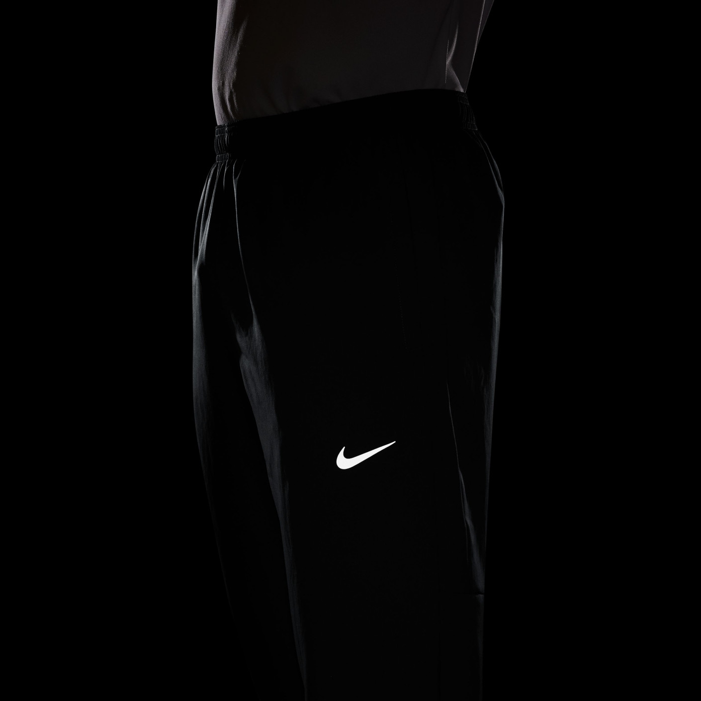 Nike Challenger Woven Trainingsbroek Grijsblauw Zwart Zilver