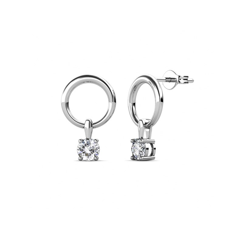 Parures Octavia - Argenté et Cristal