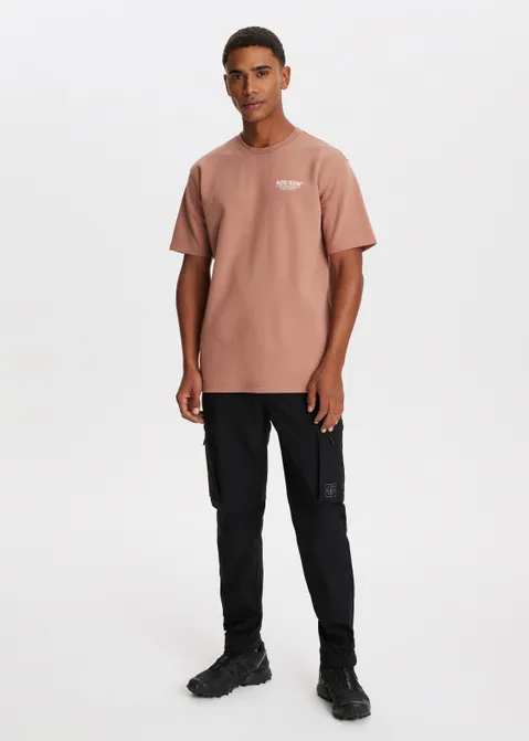 T-shirt met print phase rood (ROO.TE)