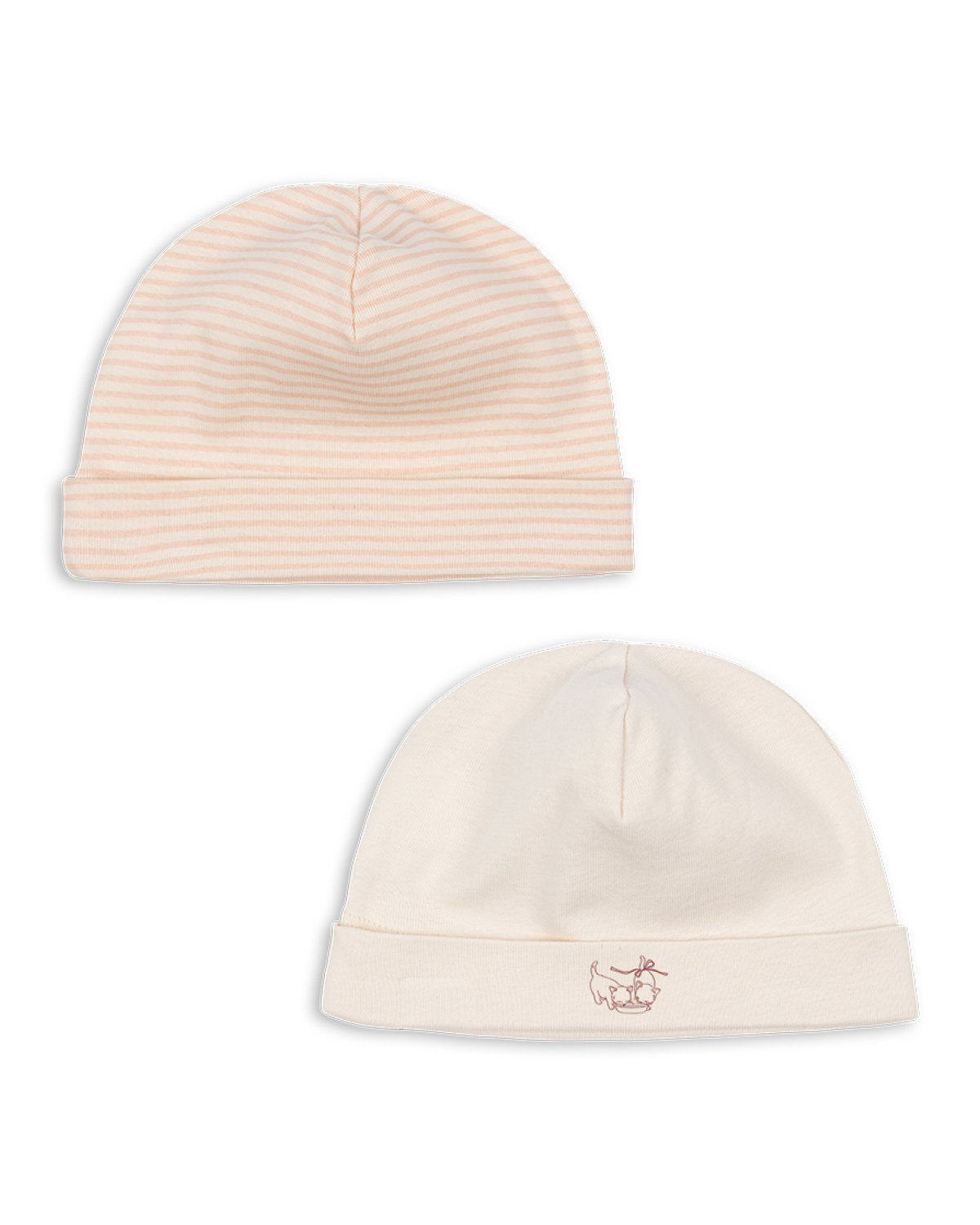 2pk Babylue – Øko Bomull | Fio Beanie