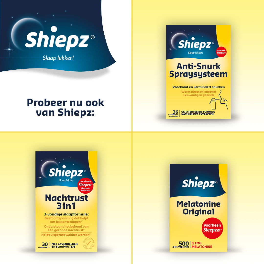 Shiepz Slaapformule (30 Tabletten)
