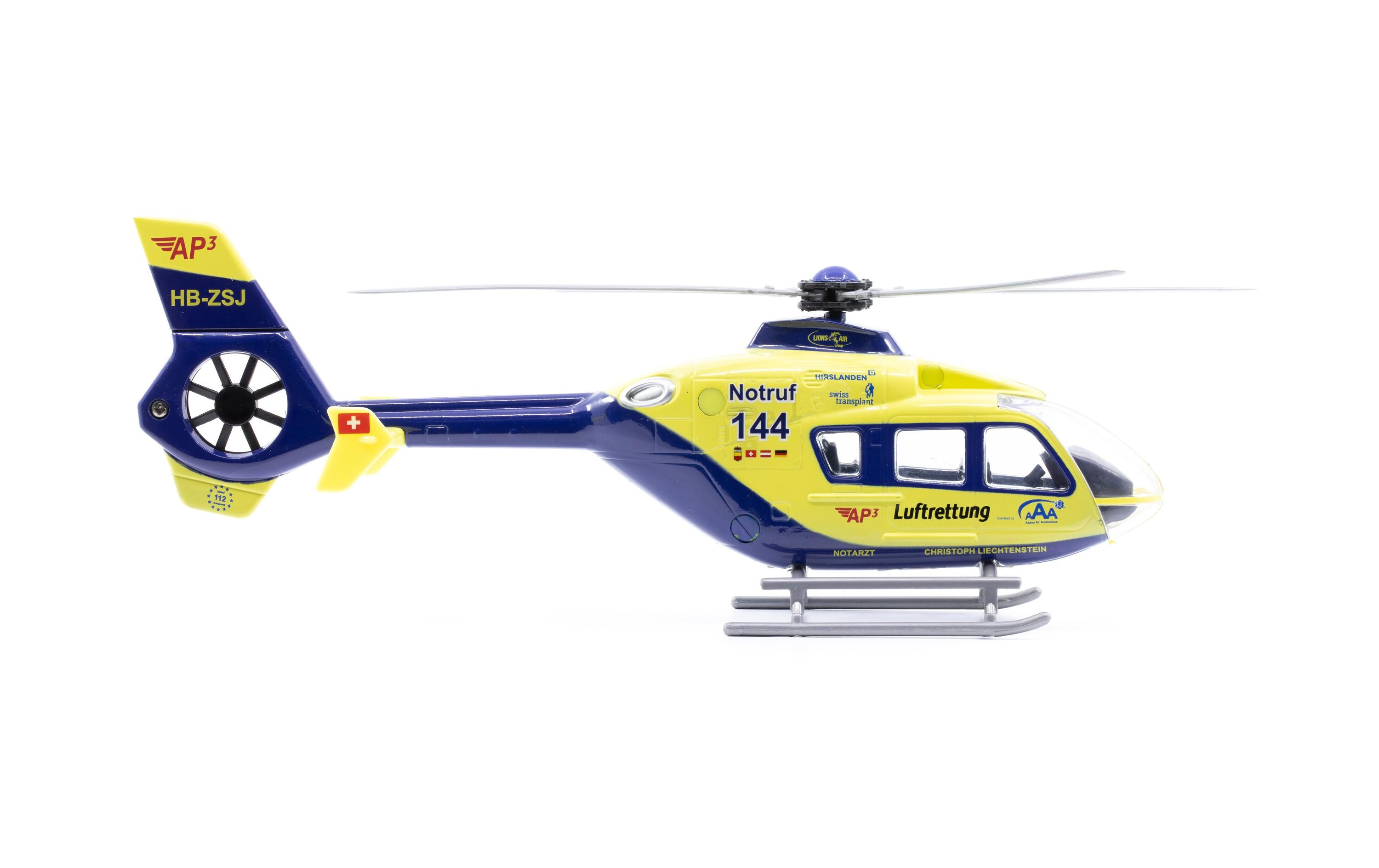 Toy EC-135 Alpine Air Ambulance Heli 1:55Midi Modellbausatz EC-135