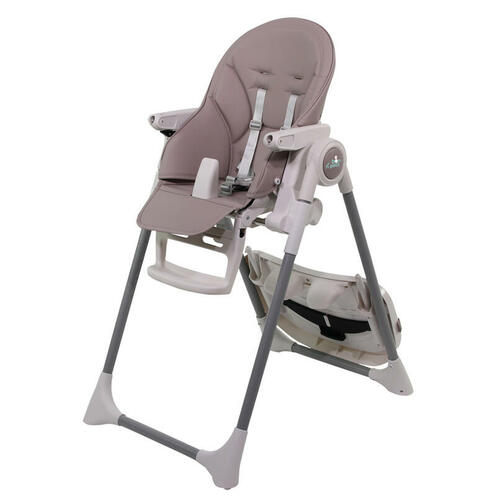 Chaise haute Emy + Réducteur nouveau-né OFFERT - Beige - BON A'PETIT