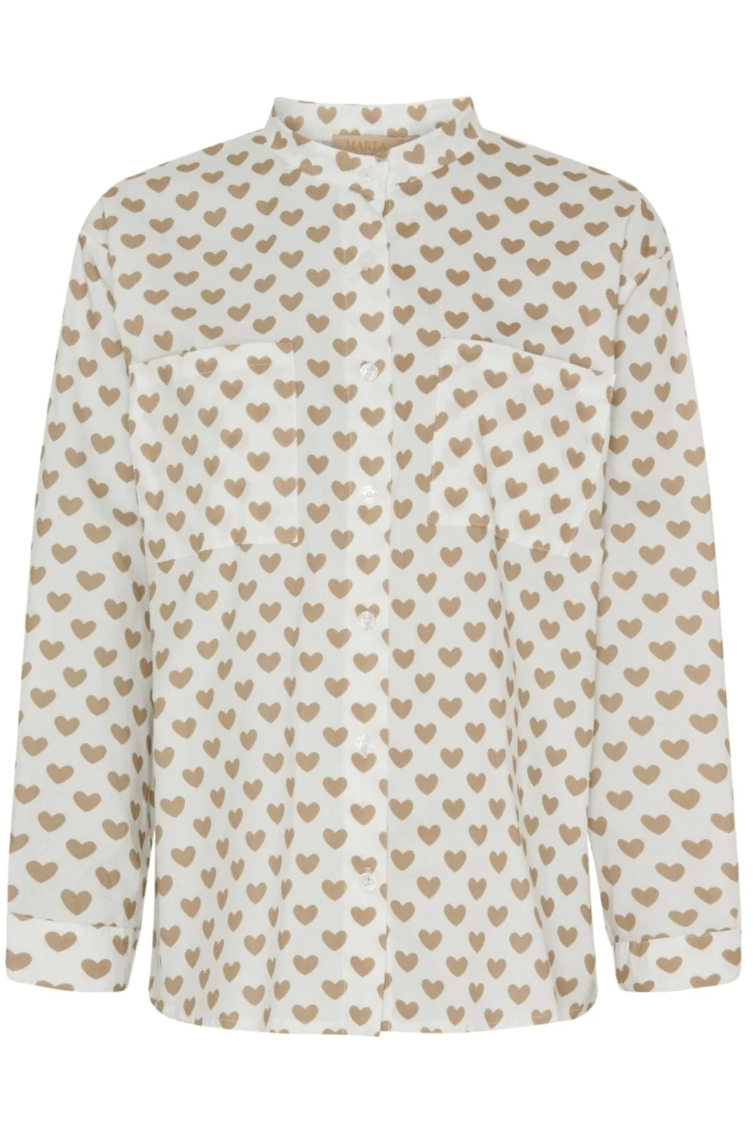 Marta Du Chateau Mdcsvanborg Shirt 4126 macchiato