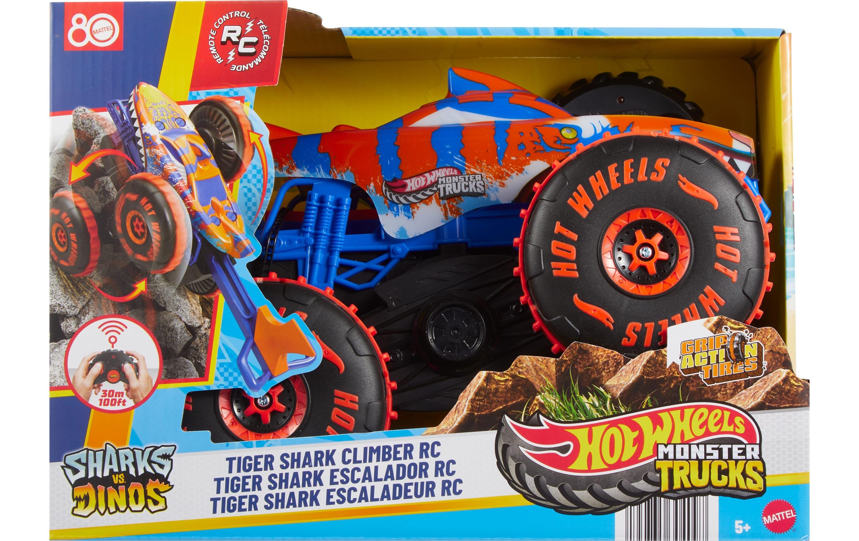 Monster Trucks R/C Tiger SharkSpielzeug-Truck mit Fernbedienung