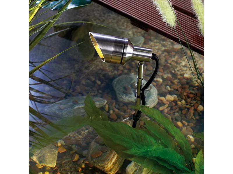 Schego Strahler LED Lux-Max mit Blendschutz, 4.5W Schöne Beleuchtung für den Teich