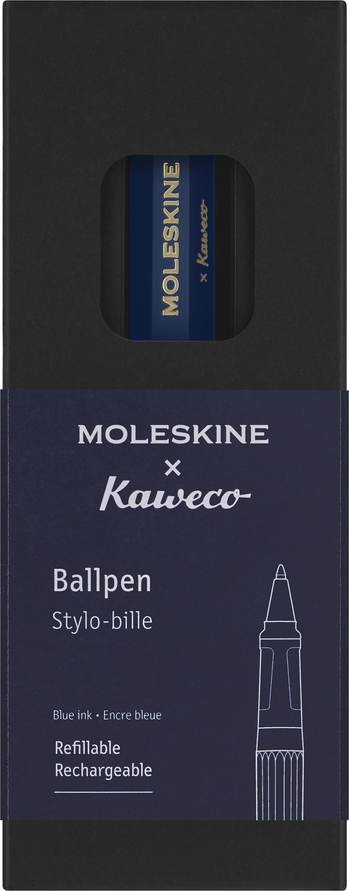 Ballpen Moleskine x Kaweco