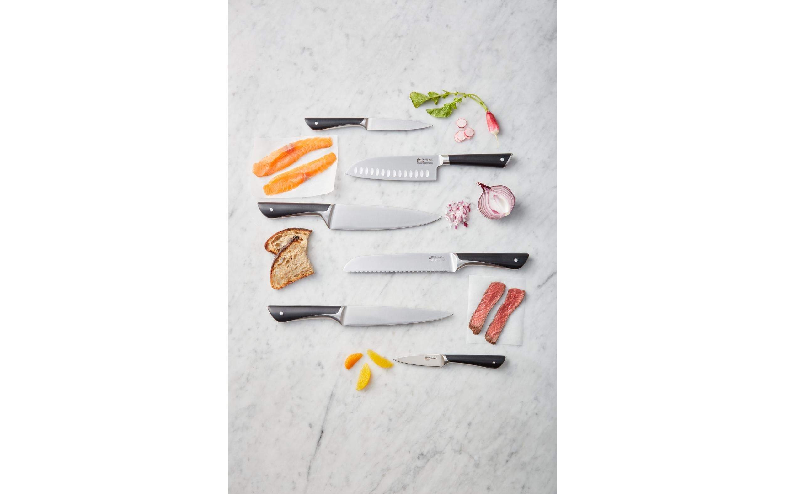 Messerblock-Set mit Messer Jamie Oliver 6-teilig, Holzart<br>Messerblock mit 6 Messern