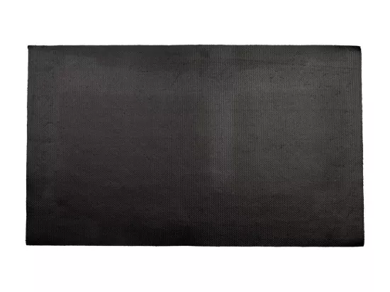 Tapis d'entrée en PVC imprimé marron 45x75