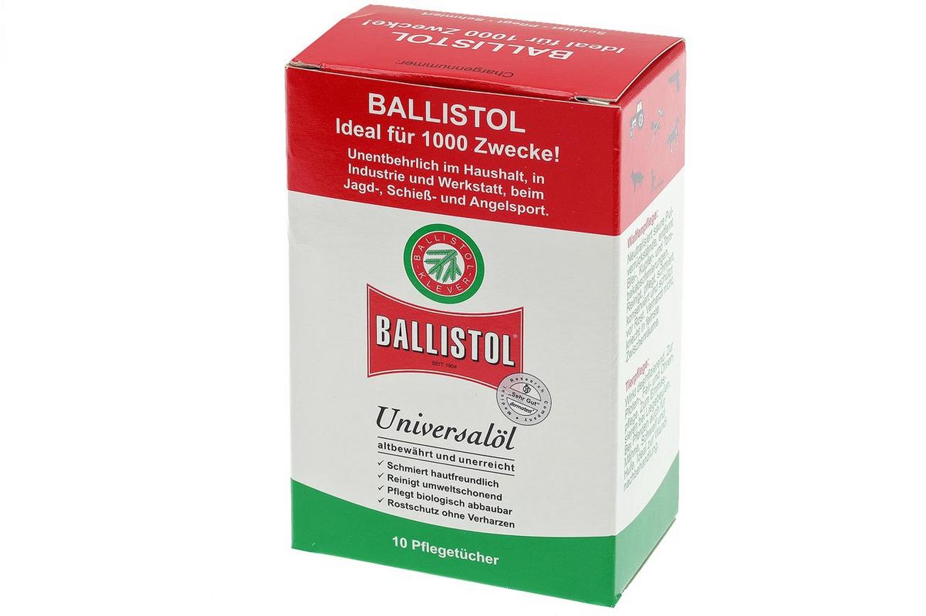 Ballistol onderhoudsdoekjes, 10 stuks