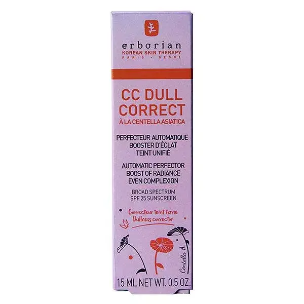 Erborian CC Dull Correct Automático Aperfeiçoador de Luminosidade com Centella Asiática 15ml