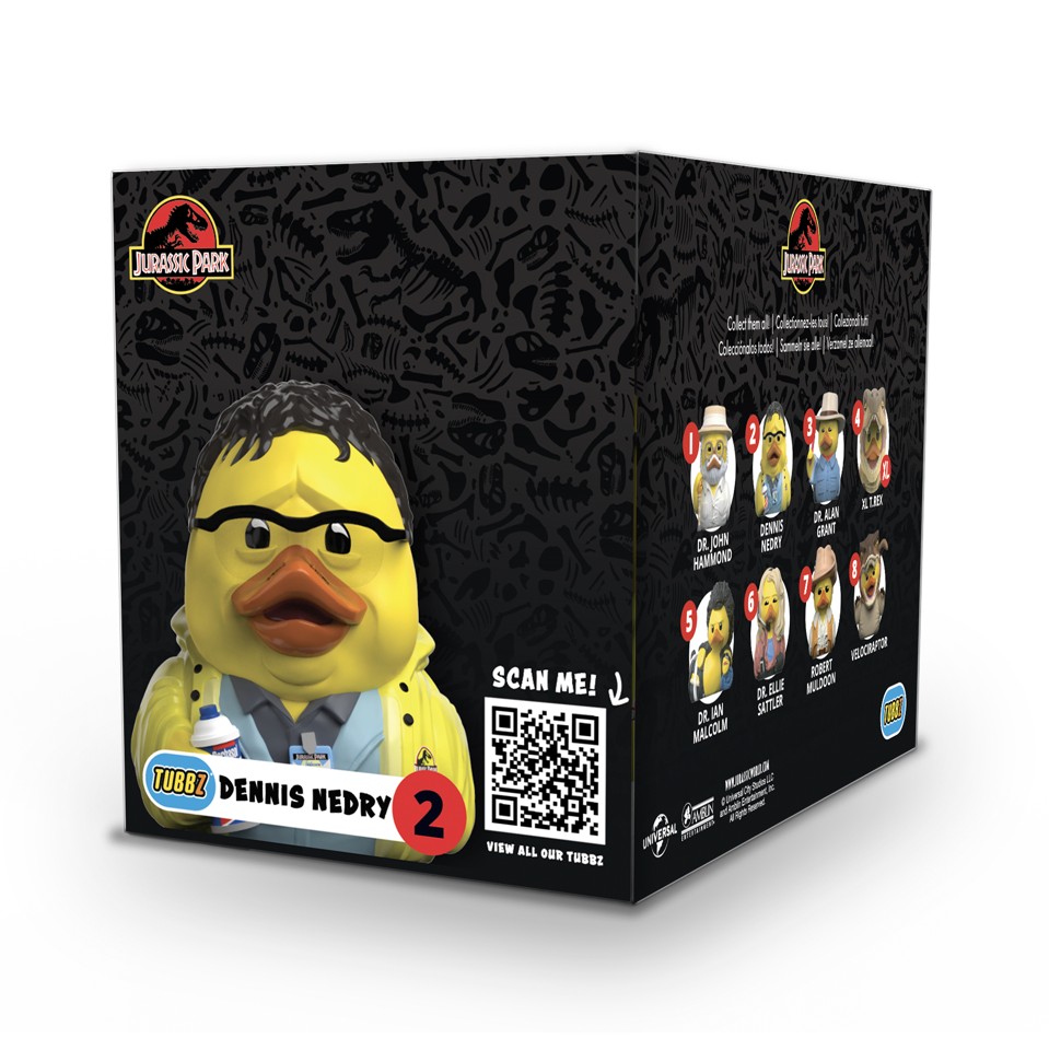 Numskull - Jurassic Park Tubbz BOXED Dennis Nedry