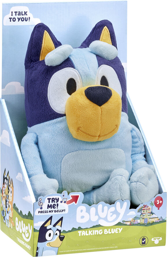 Bluey Bluey Talking plys 31cm
