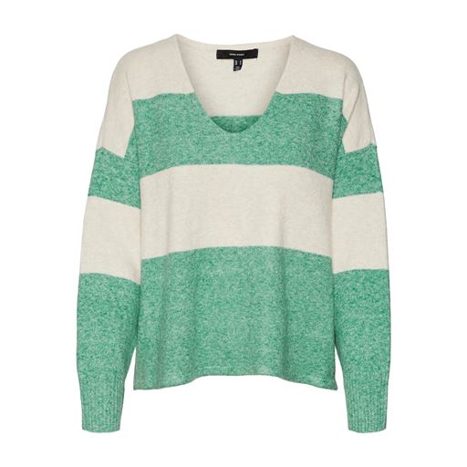 Vero Moda Doffy Striktrøje, Bright Green, XS