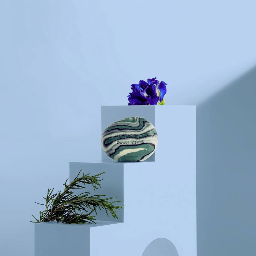 Stone Soap Spa Stone Soap Butterfly Pea 120g