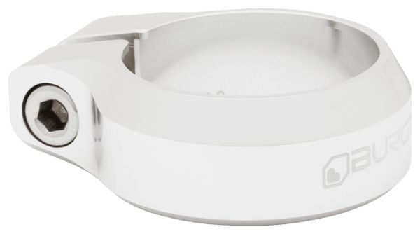 Collier de Selle Burgtec Aluminium Argent