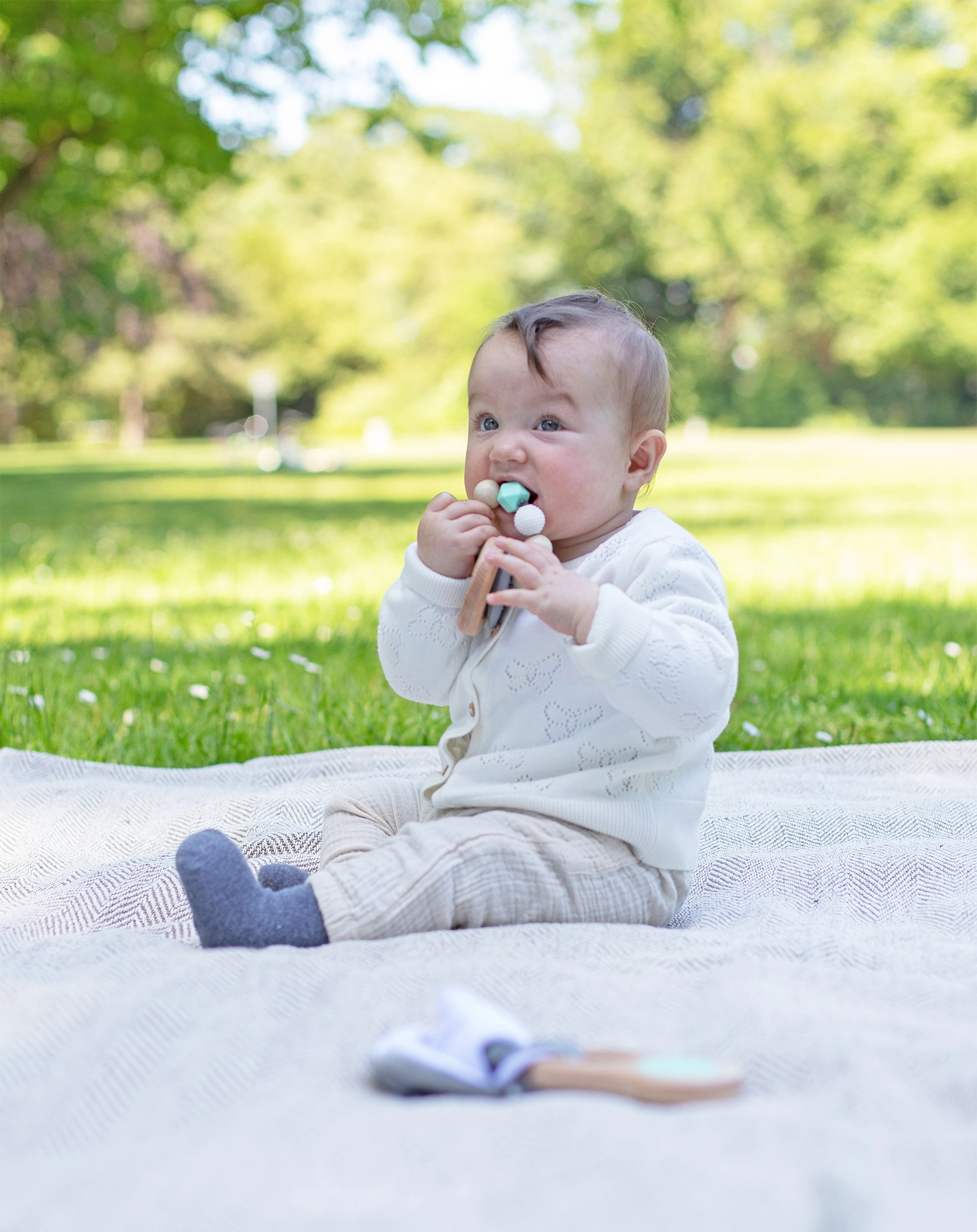Beißring BABY PURE aus Holz