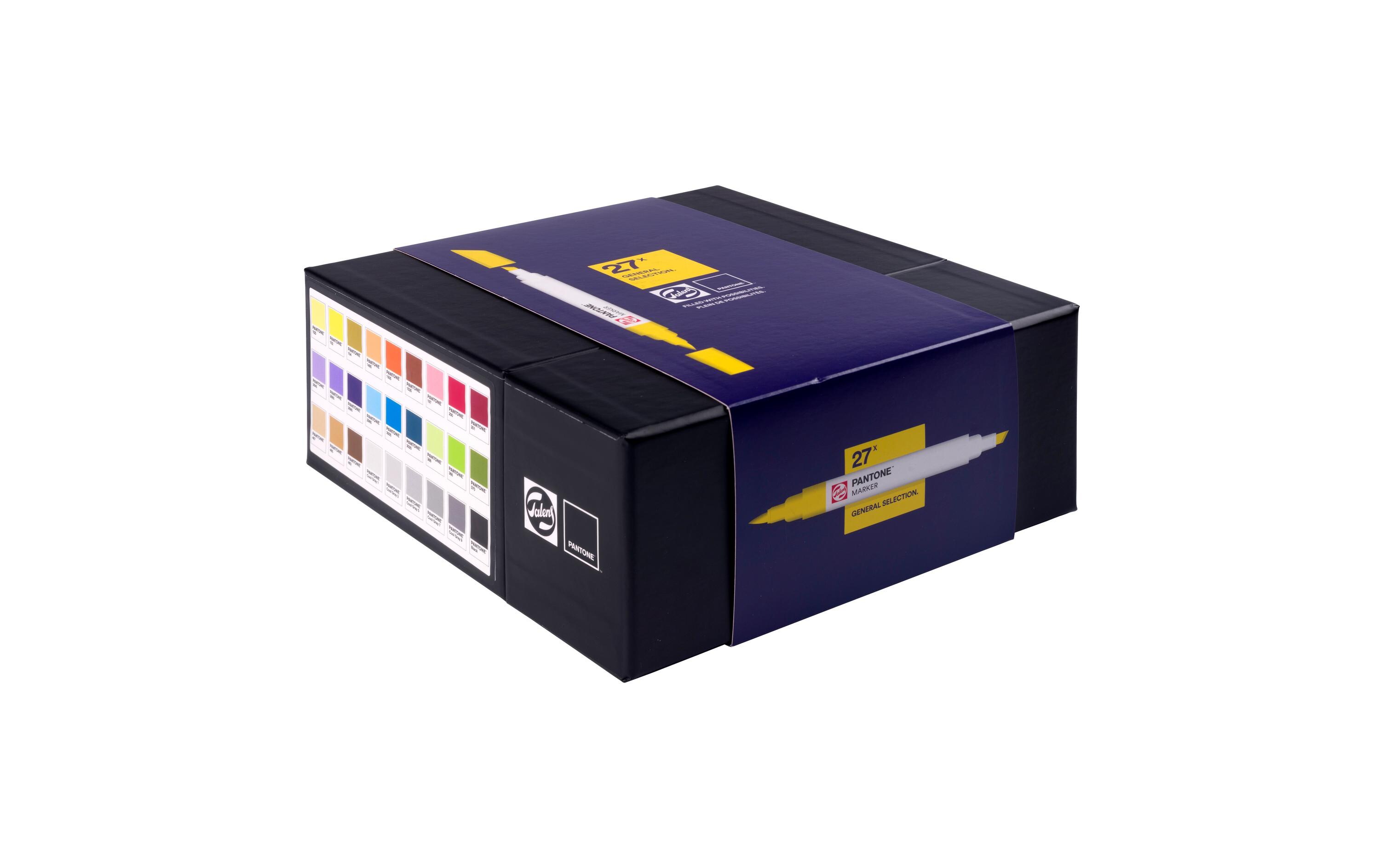 Pantone Marker Set 27x Mehrfarbig<br>Wasserbasierte Marker