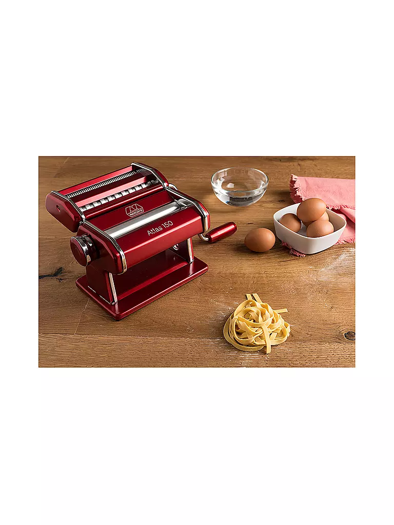MARCATO Nudelmaschine - Pasta Set ATLAS 150 Rot rot