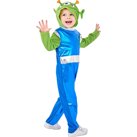 Alien kostume str. 104 cm