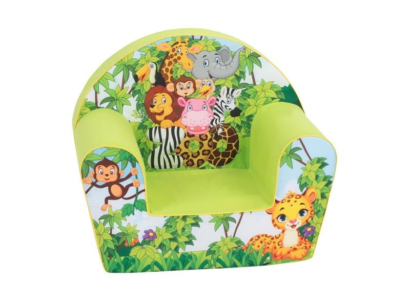 Knorrtoys Kindersessel Jungle Bequemer Sessel zum Entspannen und Schlummern